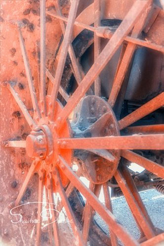 Steam Tractor Wheel